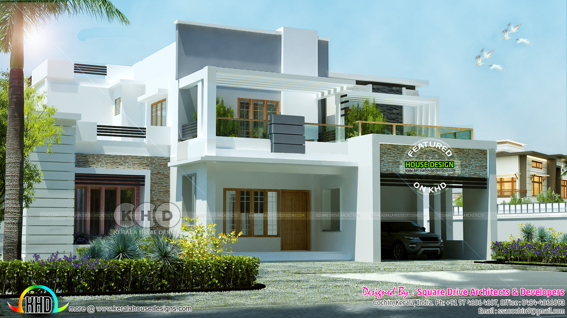 kerala modern home designs